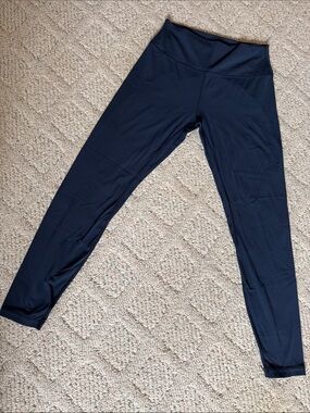High-Waist Black Women's Leggings